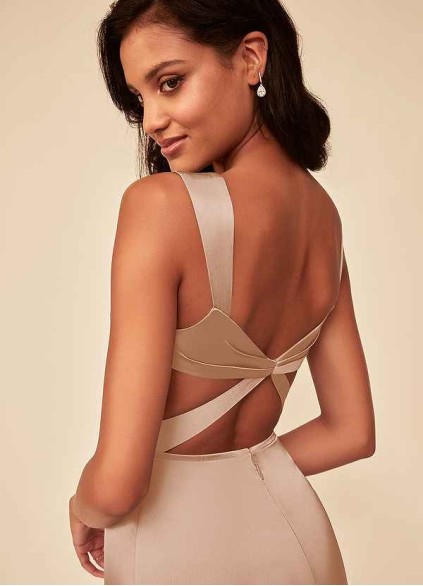 Hrongk Alexia Stretch Satin Dress Hrongk Alexia Stretch Satin Dress