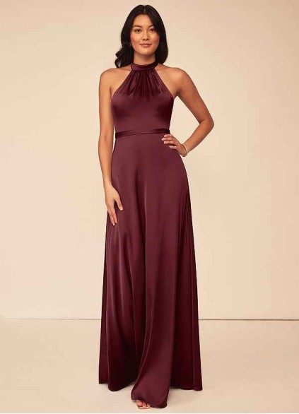 Hrongk Delmar Stretch Satin Dress