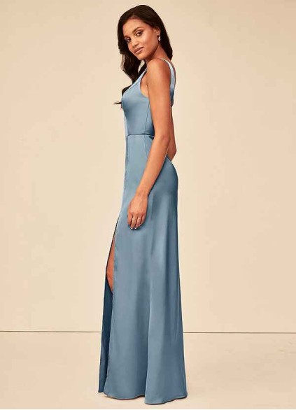 Hrongk Jess Stretch Satin Dress Hrongk Jess Stretch Satin Dress