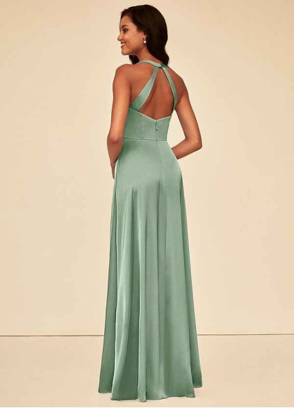 Hrongk Ceria Stretch Satin Dress Hrongk Ceria Stretch Satin Dress