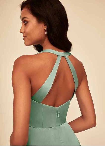 Hrongk Ceria Stretch Satin Dress Hrongk Ceria Stretch Satin Dress