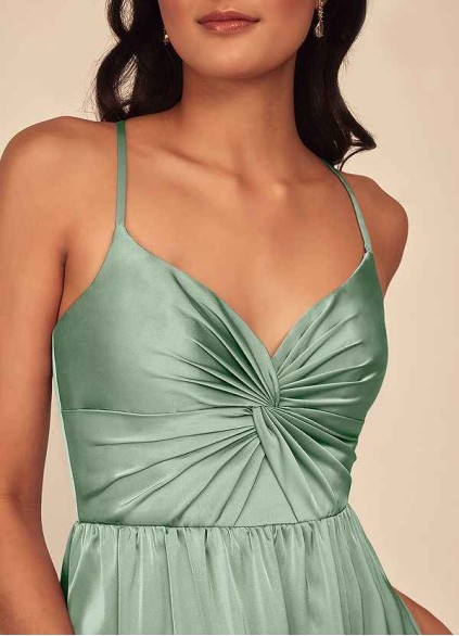 Hrongk Raya Stretch Satin Dress Hrongk Raya Stretch Satin Dress