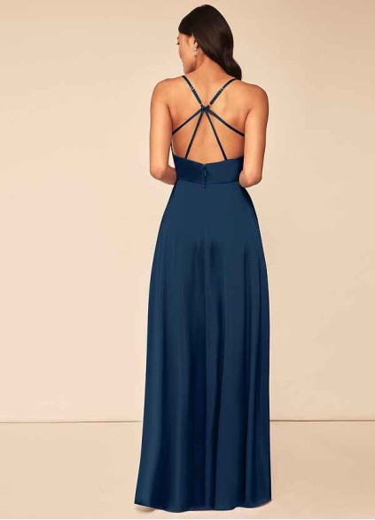 Hrongk Clove Stretch Satin Dress Hrongk Clove Stretch Satin Dress