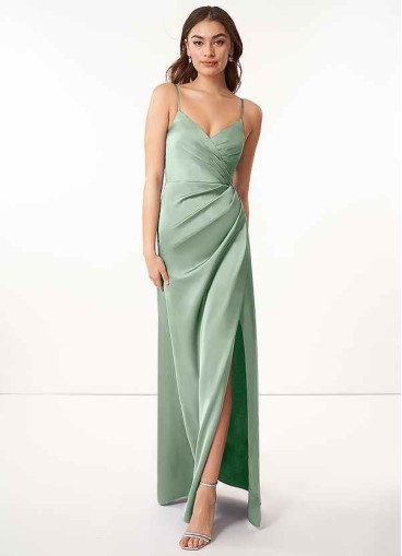 Hrongk Maci Stretch Satin Dress