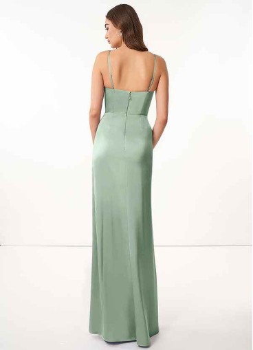 Hrongk Maci Stretch Satin Dress