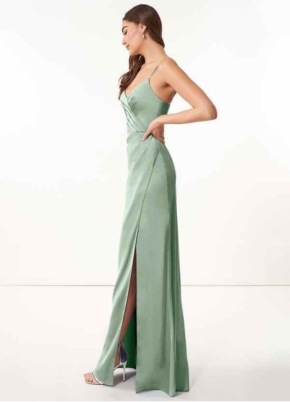 Hrongk Maci Stretch Satin Dress Hrongk Maci Stretch Satin Dress