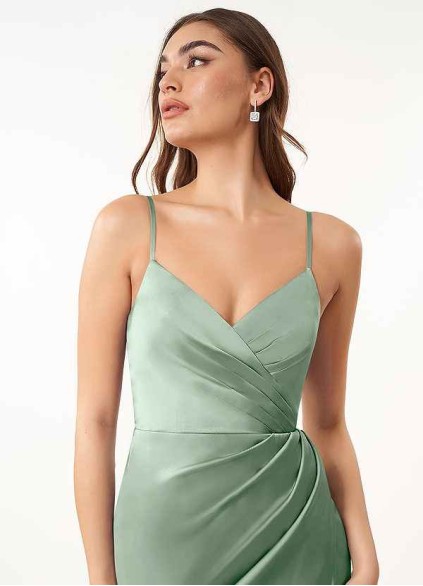 Hrongk Maci Stretch Satin Dress Hrongk Maci Stretch Satin Dress
