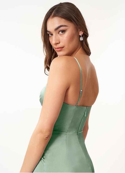 Hrongk Maci Stretch Satin Dress Hrongk Maci Stretch Satin Dress