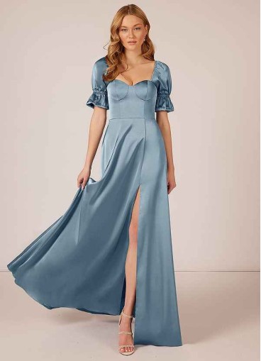 Hrongk Harlie Stretch Satin Dress