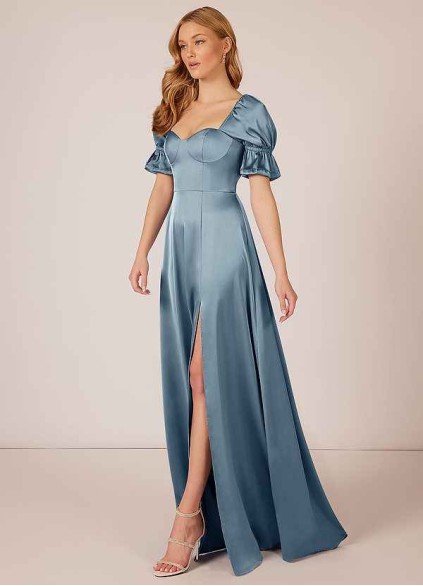 Hrongk Harlie Stretch Satin Dress Hrongk Harlie Stretch Satin Dress