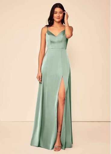 Hrongk Alexandria Stretch Satin Dress