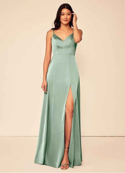 Hrongk Alexandria Stretch Satin Dress