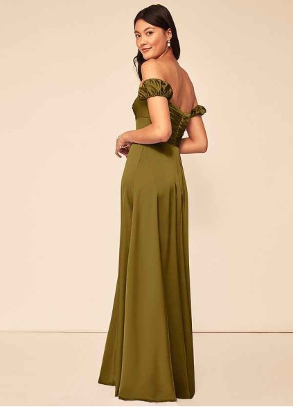 Hrongk Asha Stretch Satin Dress