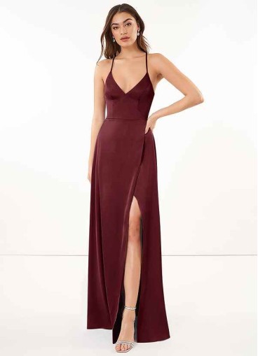 Hrongk Maksim Stretch Satin Dress
