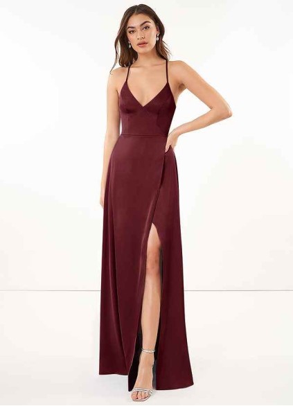 Hrongk Maksim Stretch Satin Dress