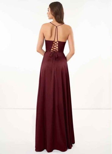 Hrongk Maksim Stretch Satin Dress