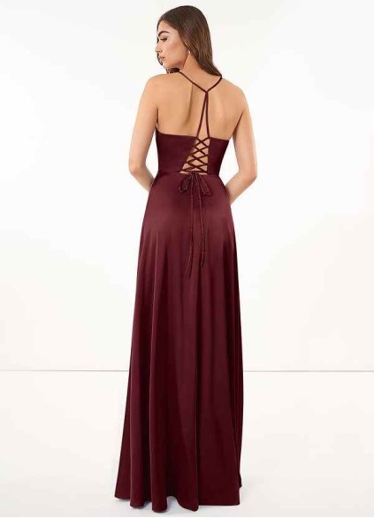 Hrongk Maksim Stretch Satin Dress Hrongk Maksim Stretch Satin Dress
