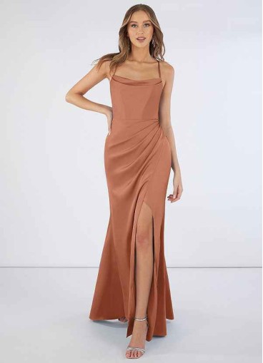 Hrongk Marzia Stretch Satin Dress