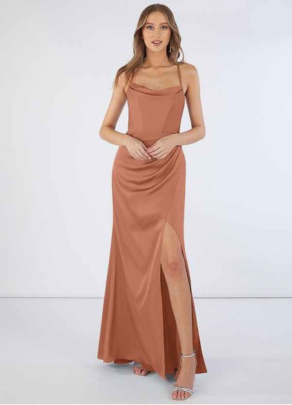 Hrongk Marzia Stretch Satin Dress Hrongk Marzia Stretch Satin Dress