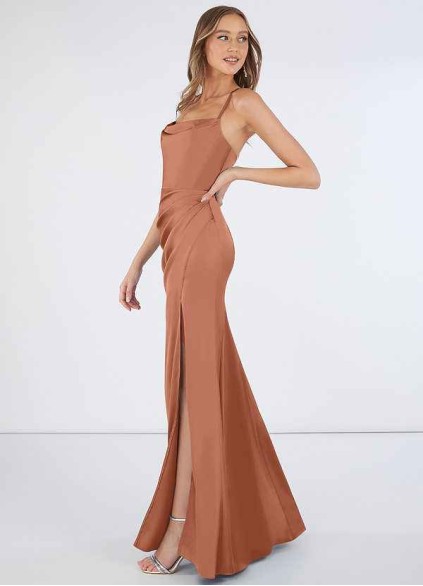 Hrongk Marzia Stretch Satin Dress Hrongk Marzia Stretch Satin Dress