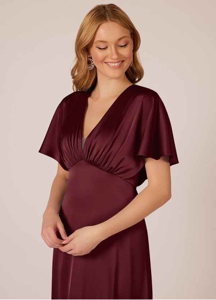 Hrongk Ellery Stretch Satin Dress