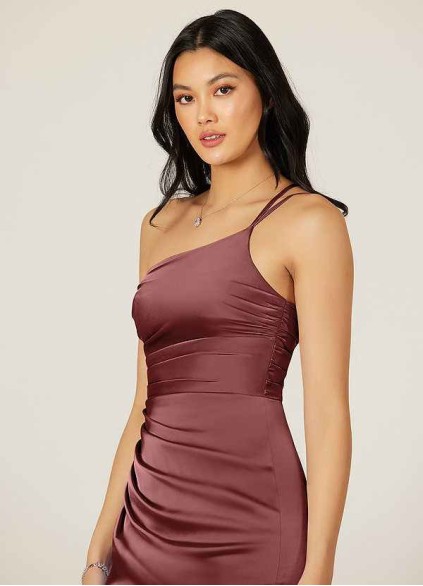 Hrongk Eren Stretch Satin Dress Hrongk Eren Stretch Satin Dress