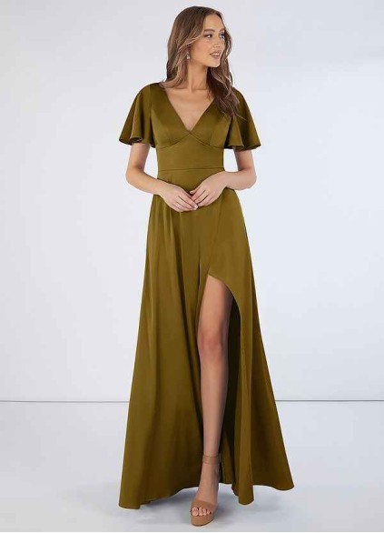 Hrongk Lani Stretch Satin Dress Hrongk Lani Stretch Satin Dress