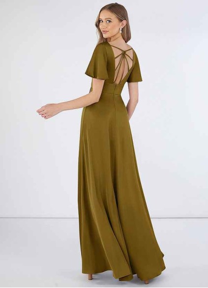 Hrongk Lani Stretch Satin Dress Hrongk Lani Stretch Satin Dress