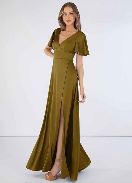 Hrongk Lani Stretch Satin Dress Hrongk Lani Stretch Satin Dress