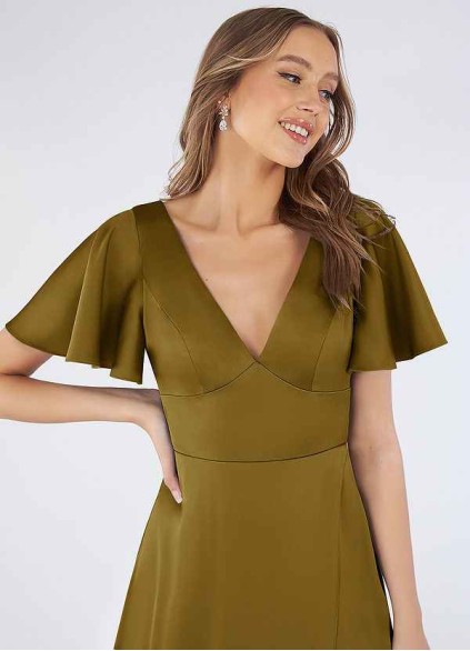 Hrongk Lani Stretch Satin Dress Hrongk Lani Stretch Satin Dress