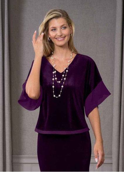 Hrongk Fianna Velvet Blouse
 ( Final Sale )