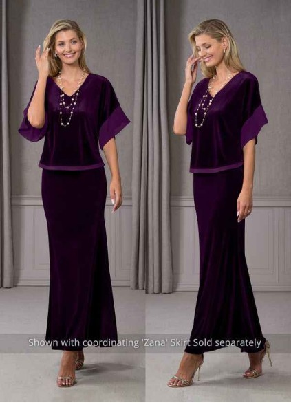Hrongk Fianna Velvet Blouse
 ( Final Sale )