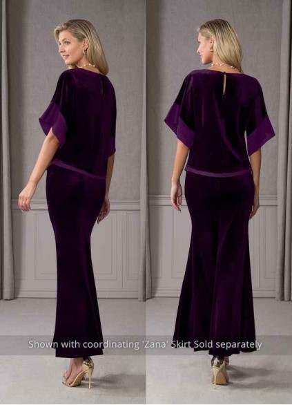 Hrongk Fianna Velvet Blouse
 ( Final Sale )