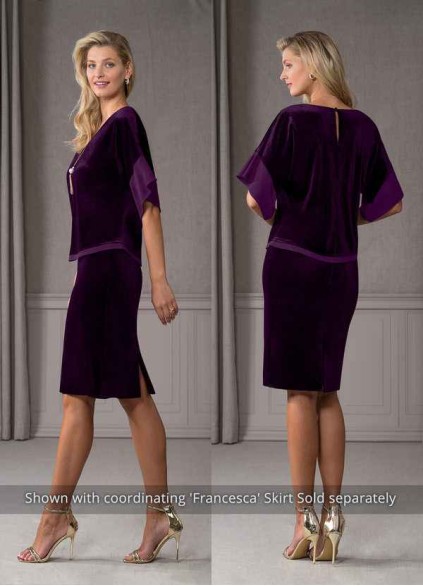 Hrongk Fianna Velvet Blouse
 ( Final Sale )