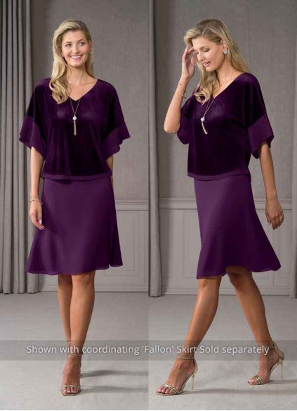 Hrongk Fianna Velvet Blouse
 ( Final Sale )