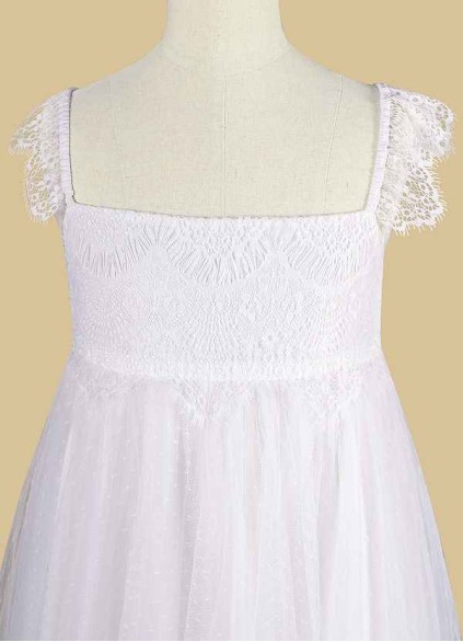 Hrongk Guava Flower Girl Dress Hrongk Guava Flower Girl Dress