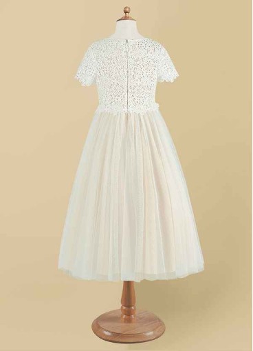 Hrongk Petal Flower Girl Dress